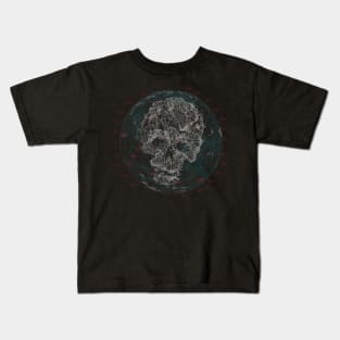 Skull Topography Kids T-Shirt